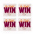 Go Fight Win Virginia Tech NCAA Logo 4 x 4 Absorbent Ceramic Coasters Pack of 4