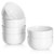 DOWAN Cereal Bowl 22 Ounce Snack Bowls White Ceramic Bowl Set of 6 White Porcelain Bowls for Kitchen Oven   Dishwasher   Microwave Safe White Porcelain Soup Bowls for Cereal Soup Rice Pasta Salad