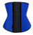 DILANNI Womens Steel Boned Latex Waist Trainer Corset Tummy Body Shaper Workout Sport Cincher Blue M