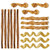 Mini Bully Stick Variety Pack - 15 Low-Odor Bully Sticks for Toy Breeds   Small Dogs Best Beef Pizzle Stix Dog Treats   Natural Dental Dog Chews Straight Steer Spring Braid   Barbell