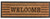 Esschert Design RB176 Long Welcome Rubber   Coir Doormat