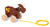 Brio 30341 Moose Pull Along Toddler Toy for Kids 12 Months and Up