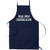 Decal Serpent Real Men Cook and Clean Funny Parody Cooking Baking Kitchen Apron - Navy Blue