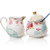 Emmas Sugar and Creamer Set Sugar Bowl with Lid Sugar Dispenser Creamer Pitcher Coffee Serving Set 2