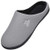 MAIITRIP Mens House Slippers Memory Foam Indoor OutdoorComfortable Winter Warm Non Slip Slip On House Shoes for Men Bedroom CasualLightweight Slip Resistant Rubber SoleGreySize 12 12_5 13