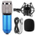 NaTursou BM800 Cardioid Condenser Microphone XLR Plug and Play Microphone Bundle with Shock Mount and Anti-Wind Foam Cap for Studio Recording   Broadcasting