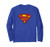 Superman Action Shield Longsleeve T Shirt