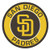 FANMATS 18148 MLB San Diego Padres Roundel MatTeam Color27 Diameter