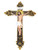 Wall Mounted Resin Jesus Christ on Inri Cross Wall Crucifix Home Chapel Decoration (12 Inch)