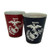 Jenkins Enterprises United States Marines Two Tone Shot Glass Jenkins Enterprises United States Marines Two Tone Shot Glass