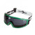 Finn-Tack Racing Goggles - DARK GREENBLACK One Size