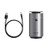 Car Humidifier Mini Air Humidifier with 7 Colors Night Light Portable USB Car Humidifier Quiet Small Humidifier for Car Travel Home Baby Office Silver