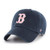 47 Brand Boston Red Sox Clean Up Adjustable Hat - NavyBaby Pink - MLB Baseball Cap