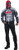 Rubies Mens Arkham Knight Red Hood Hoodie Multi Small