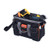 MEIJIA Heavy Duty Tool Bag Wide Mouth Canvas Tool Organizer with Water Proof Molded Base and Adjustable Shoulder Strap 15
