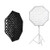 PIXEL 120cm Foldable Portable Octagonal Honeycomb Grid for 120cm/47.2" godox jinbei Studio/Strobe Umbrella Softbox（Only Grid）