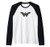 Wonder Woman Folded And Distressed Raglan Baseball Tee