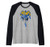 Batman Vintage Run Raglan Baseball Tee