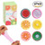 6 Pack Magic Crystal Slime Fruit Putty Toy Kit Soft Rubber Squeeze DIY Toys for Students,Birthday,Party