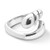 Carolyn Pollack Sterling Silver By-Pass Ring Size 7