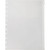 Staples? Arc System Poly Zip Pockets, Clear, Letter-sized 8 1/2" x 11", 2 Pack