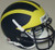 Schutt NCAA Michigan Wolverines Mini Authentic XP Football Helmet Matte Alt_ 2
