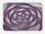 Lunarable Fractal Bath Mat Sphere Blooming Flower Rose Like Colored Image with Different Details Plush Bathroom Decor Mat with Non Slip Backing 29_5 X 17_5 Purple White