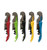 Waiters Corkscrew with Foil Cutter Professional Wine Bottle Opener Folding by ZM-YOUTOO | Wine Key Double Hinged for Bartenders Servers Sommeliers, 5 Pack