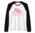 Nanasaurus T Rex Dinosaur Nana Saurus Gifts for Dino Grandma Raglan Baseball Tee