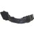 KA Depot for Lancer 2008-2013 5370B101 MI1248121 Front Driver Left Side Fender Liner Inner Panel Plastic Guard Shield