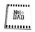 3dRose db-55603-2 Number 1 Dad-Fathers-Fathers Day Art-Memory Book 12 by 12-Inch