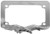Custom Accessories 92732 Chrome Eagle Motorcycle License Plate Frame