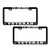 DZGlobal Cool License Plate Frames - Car Tag Frames U_S_ Air Force Veteran License Plates Holder