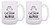 Nurse Mugs I am a Cat Mom and A Nurse Nothing Scares Me 2 Pack Gift 15-oz Coffee Mugs Tea Cups White