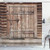 Ambesonne Rustic Shower Curtain Timber Rustic Door in Wall of an Old Log House Abandoned Building Entrance Gate Cloth Fabric Bathroom Decor Set with Hooks 84 Long Extra Light Brown