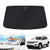 KUST Windshield Sun Shade for Jeep Compass 2017-2020 2021 Sunshade Foldable Sun Visor Protector Blocks UV Rays Keep Your Car Cooler