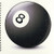 3dRose db-38264-28 Pool Ball Memory Book 12 by 12-Inch