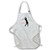 3dRose apr-19979-4 Play Golf Dad Full Length Apron with Pockets 22 by 30-Inch Black