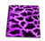 3dRose db-15536-2 Purple Giraffe Print-Memory Book 12 by 12-Inch