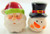 Ceramic Santa & Snowman Salt & Pepper Shaker Set