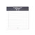 DesignWorks Ink Standard Issue Square Note Pad No. 55, Black