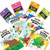 Carson Dellosa Kindergarten Bundle of Flash Cards and Gold Star Home Workbooks All Subjects Learning Set K