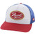HOOEY Pearl Trucker Cap WhiteBlue