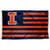College Flags   Banners Co_ Illinois Fighting Illini Stars and Stripes Nation Flag