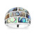AeraVida Modern Brick Blocks Abalone Shell _925 Sterling Silver Ring 8