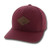 HOOEY Graphite Habitat Flexfit Cap Maroon