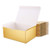 MALICPLUS 30 Gold Gift Boxes 9_5x6_5x4 Inches Premium Gift Boxes Bridesmaid Proposal Boxes Paper Gift Boxes with Lids for Light Weight Gifts Crafting Cupcake BoxesEmbossing Gold