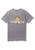 Recovered Garfield Vintage Peeking Logo Mid Grey T-Shirt Size M