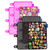 My Pin Collection - Set of 6 Enamel Pin Trading Pages  Adjustable Tabs for Organization Display and Trade Your Disney Pins Fits Standard 3 Ring Binder wo Sagging - BlackPink Pins Not Included