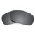 Revant Replacement Lenses for Oakley Crosshair 2_0 Polarized Black Chrome MirrorShield